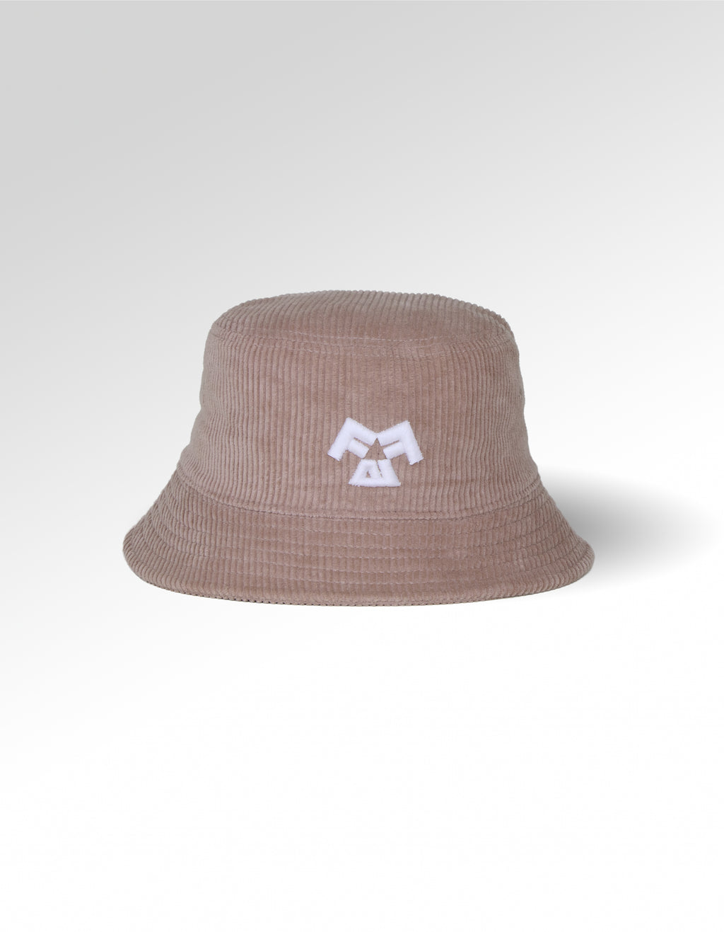 Hazy Pink FAIF Logo Corduroy Bucket Hat