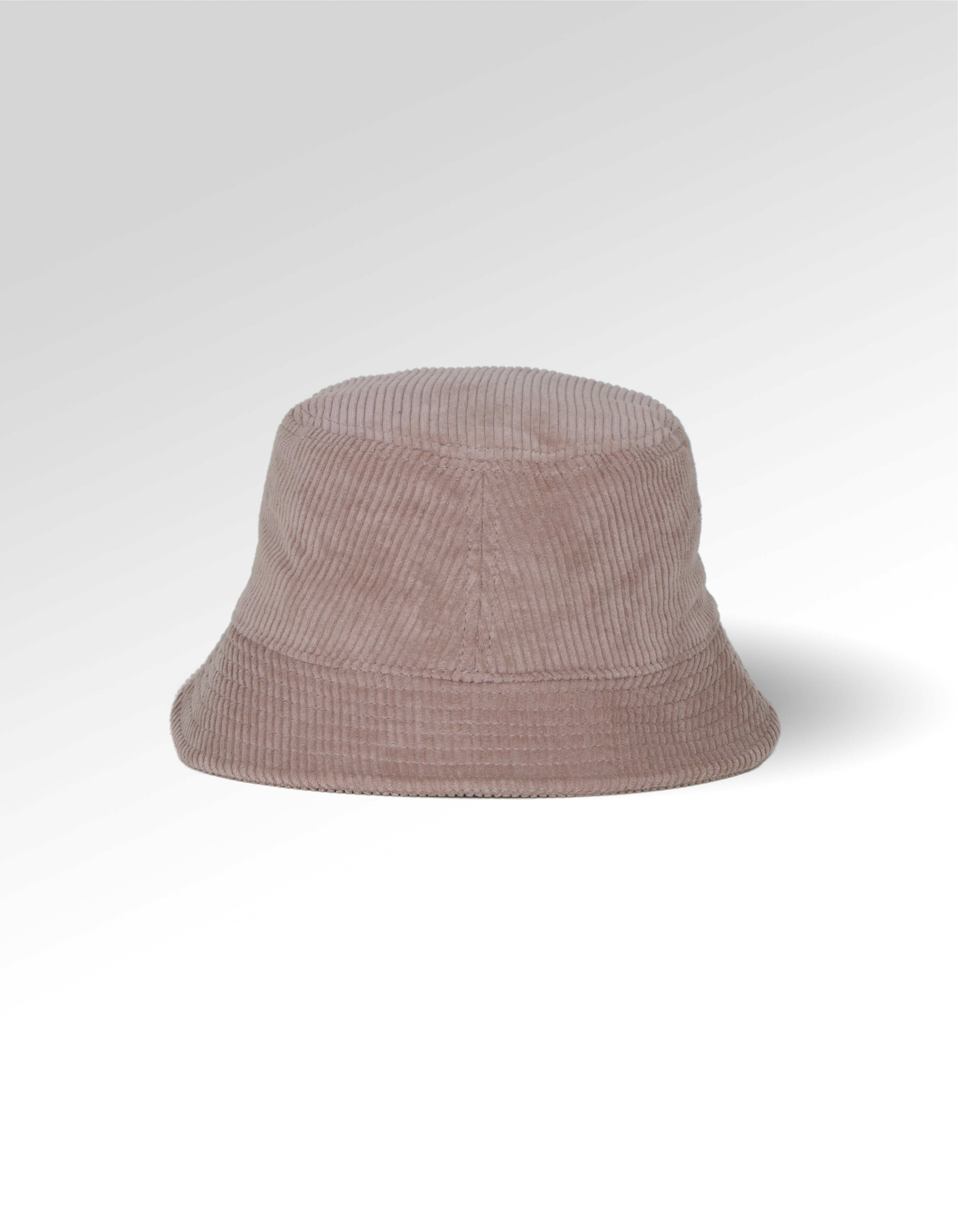 Hazy Pink FAIF Logo Corduroy Bucket Hat