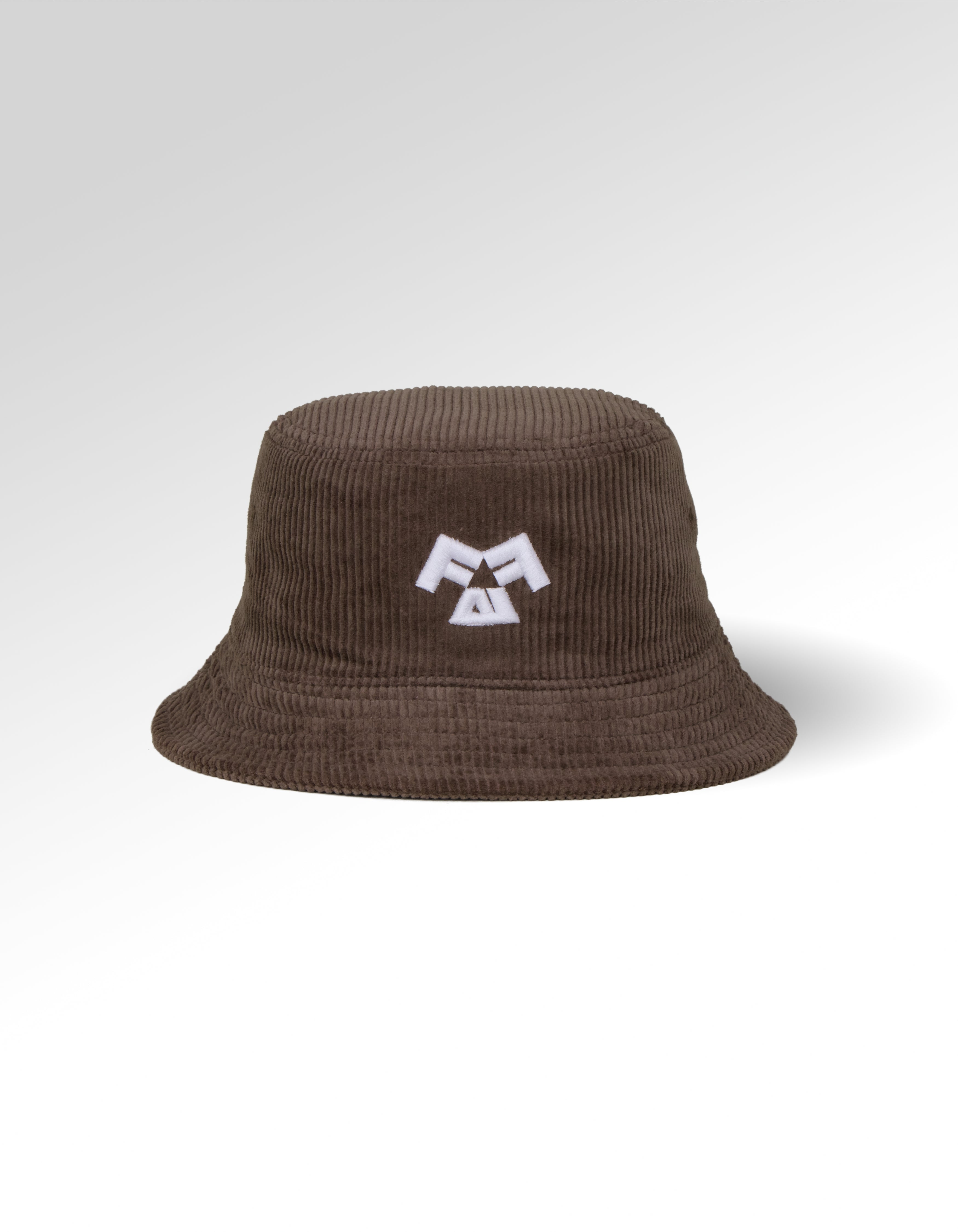 Walnut FAIF Logo Corduroy Bucket Hat