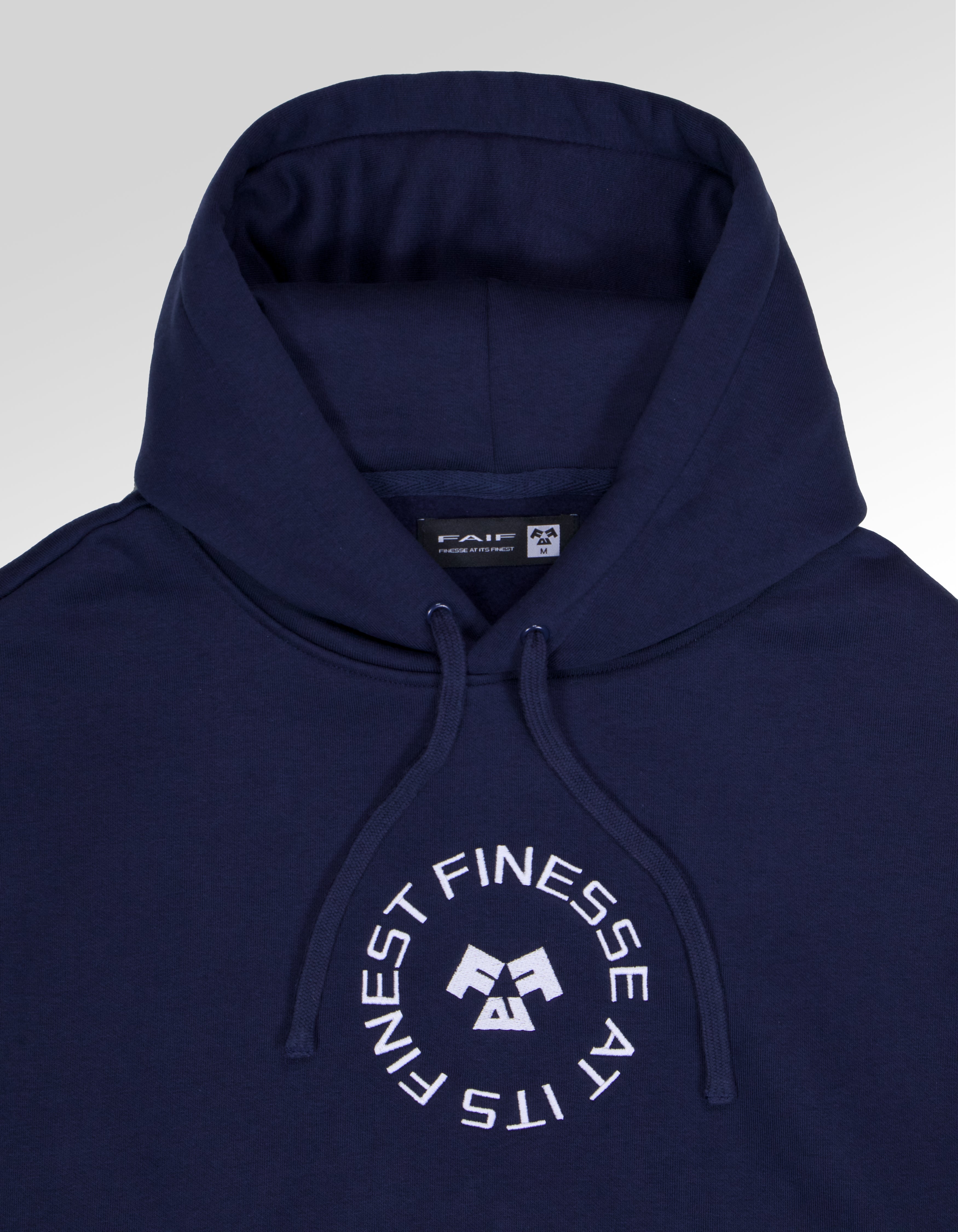 Midnight Blue FAIF Circle Hoodie