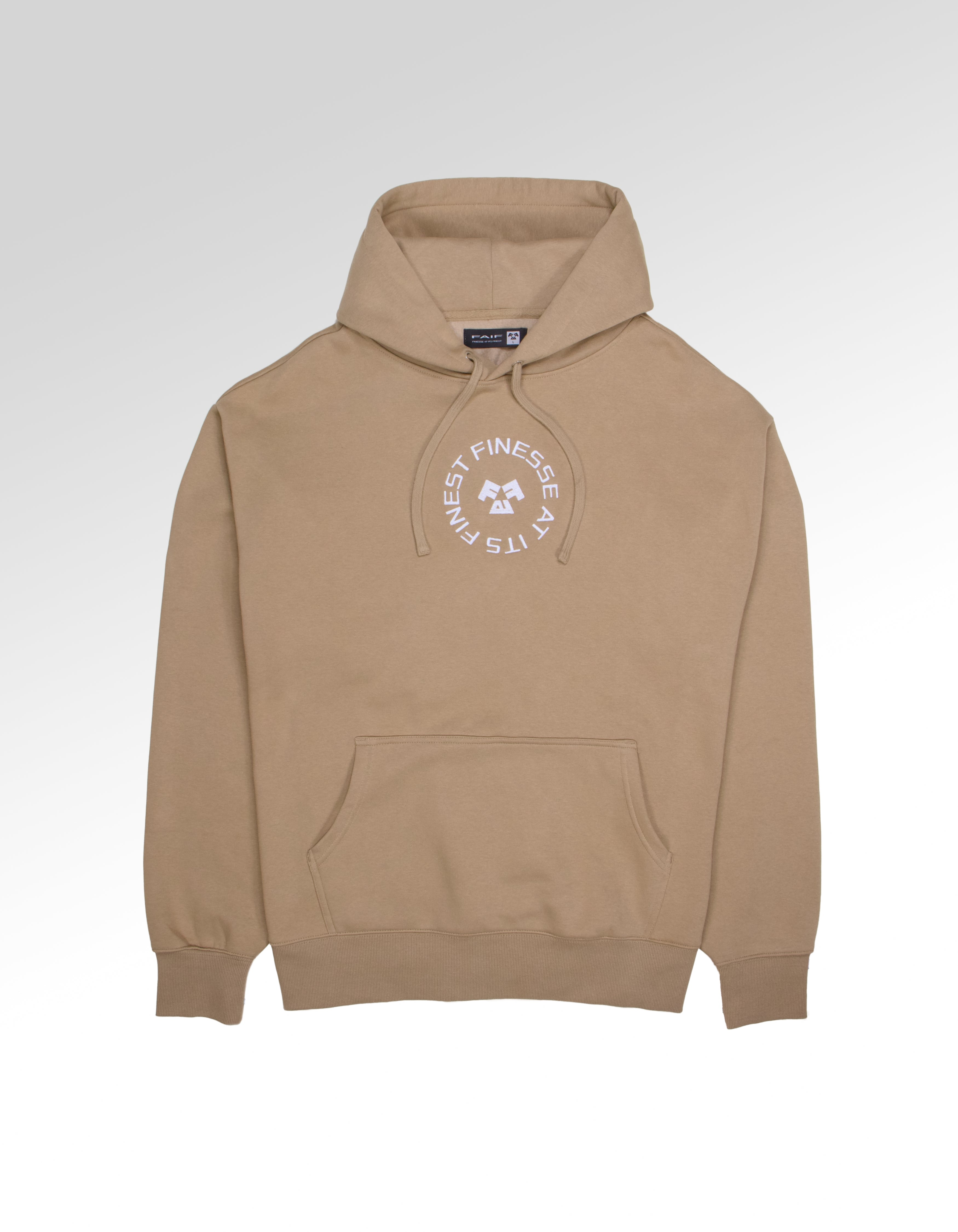 Sand FAIF Circle Hoodie