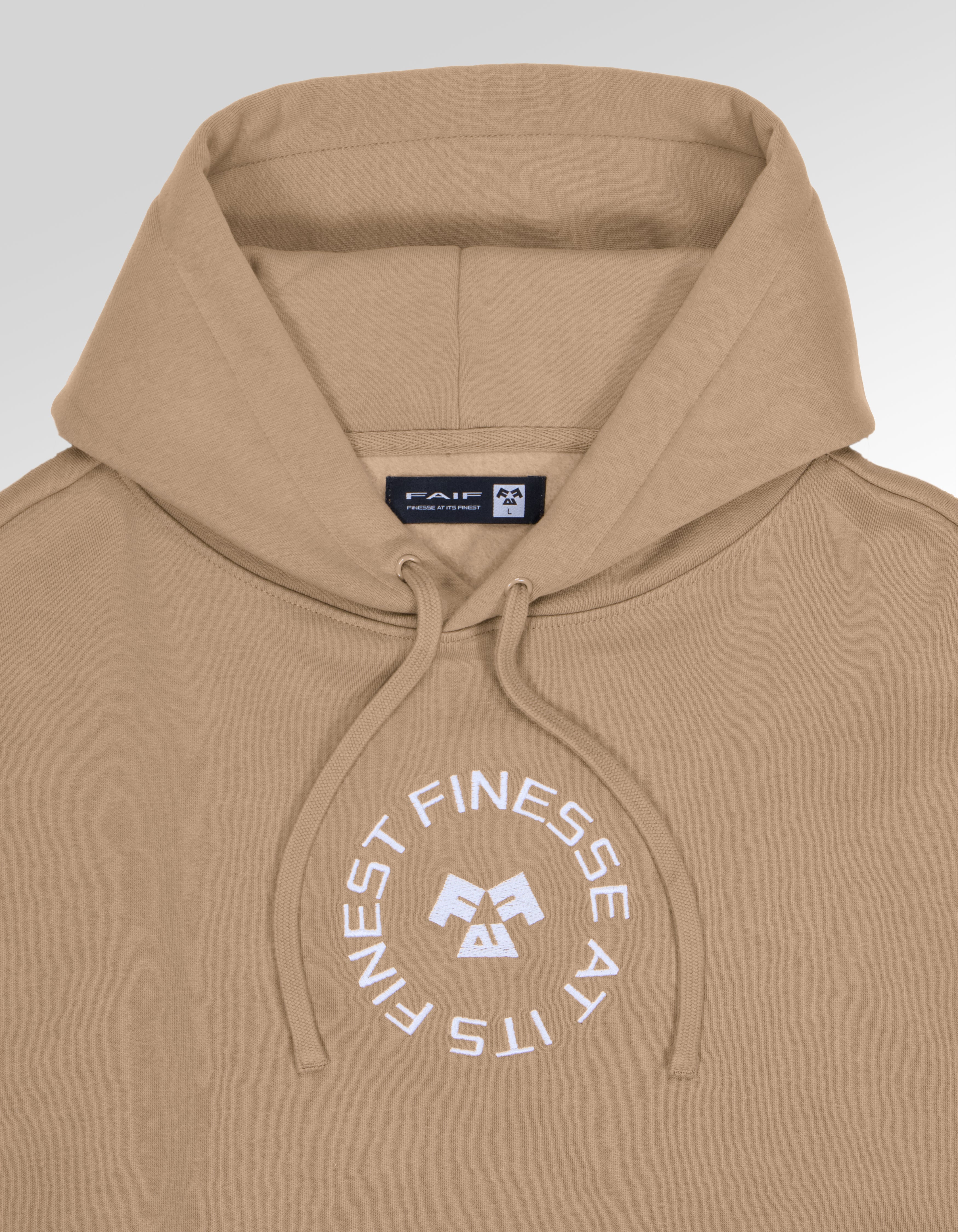 Sand FAIF Circle Hoodie
